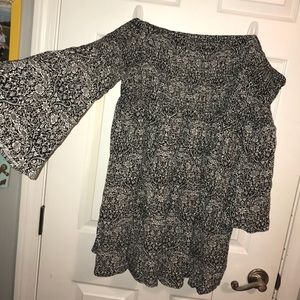 Torrid off the shoulder bell sleeve dress!